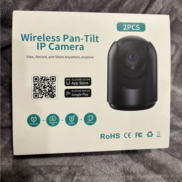 Wireless‎ Pan-Tilt IP Camera 2 pcs. - Picture 1 of 5